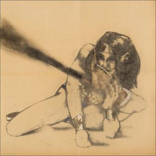 Carte postale du passé, dessin, Jean-Luc Verna