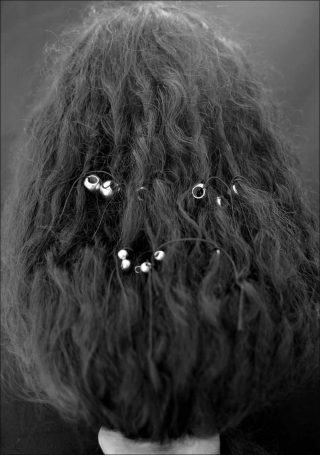 Le sauvage (au regard du sauvage de Gauguin), photo, Myriam-Mihindou