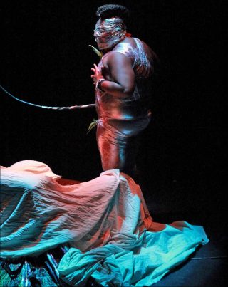 Robyn Orlin, And so you see… our honourable blue sky and ever enduring sun... can only be consumed slice by slice..., 2016