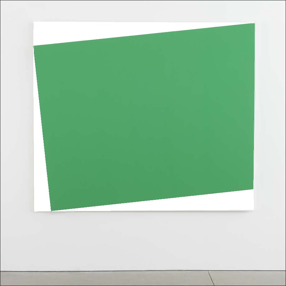 Green Relief (Relief vert), peinture, Ellsworth Kelly