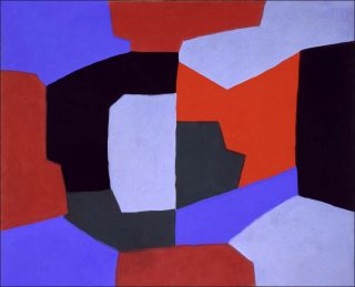 Composition, peinture, Serge Poliakoff