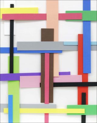 Kreuzweise, technique mixte, Beat Zoderer