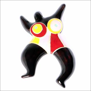 Niki de Saint Phalle, broche Nana, 1973