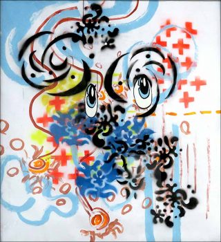 How creep is your love, peinture, Denis Brun