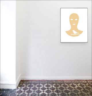 Our fair lady needs compagny, sérigraphie, François Lancien-Guilberteau