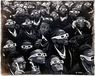 Eclipse, peinture, Jef Aérosol