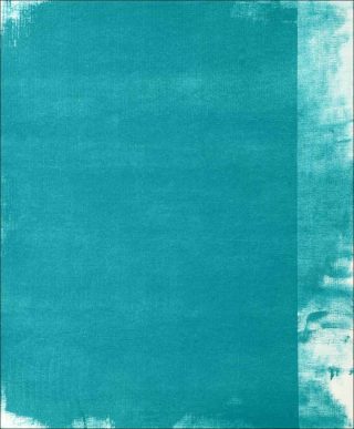 Pigmentum (turquoise bleu), peinture, Miles Hall