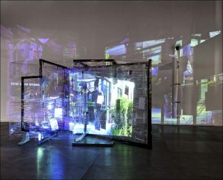 Superlatives and Resolutions, installation, Neïl Beloufa