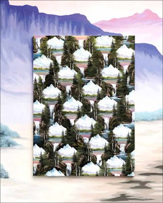 Forest Falls (Vanilla Peaks), peinture, Neil Raitt