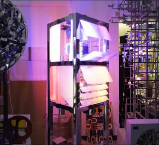 Chronos 13, installation, Nicolas Schöffer