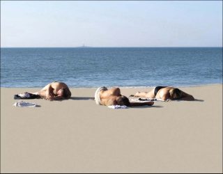 La plage, photo, Frédéric Bonjean