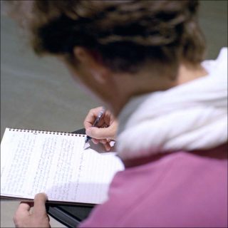 Exchange of Handwriting, performance, Jiri Skala