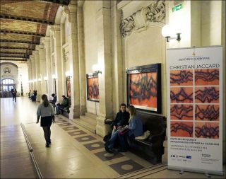 Parts de croissance, peinture, Christian Jaccard