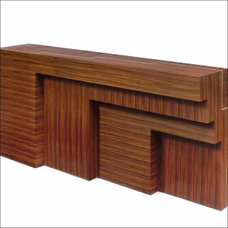 Hervé Langlais, collection Paysage Architectural, console Overhung, 2018