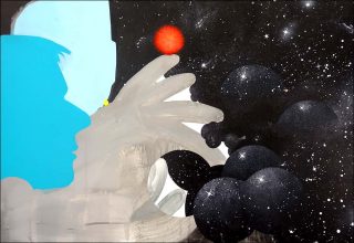 Intergalactic Dis_Count Elegance, peinture, Ashley Hans Scheirl