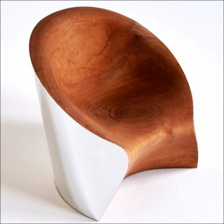 Akos Huber, Crater Armchair, 2017