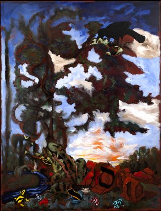 La Grenouillerie, peinture, Gérard Garouste