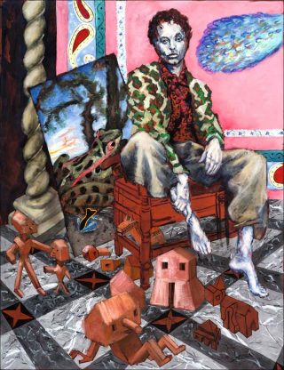 Raba Bar Bar’Hana, peinture, Gérard Garouste