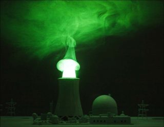 Fleur de lys, installation-performance, HeHe