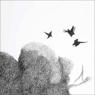 Les Corbeaux, dessin, Josef Nadj