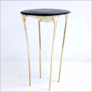 Valentin Loellmann, guéridon Brass, 2017