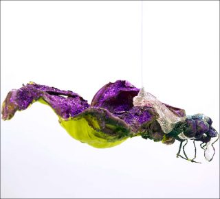 Yellow Ray, sculpture, Martin Mc Nulty