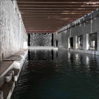 Atlantide, toile imprimée, Miguel Chevalier