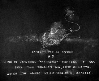 Objects Yet to Becoming, dessin, Nikolaus Gansterer