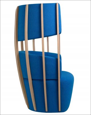 Joran Briand (Studio Briand & Berthereau), fauteuil Noé, 2015
