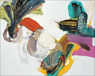 partoux, peinture, Pia Fries