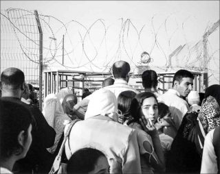 Kalandia, Palestine, photo, Anne-Marie Filiaire