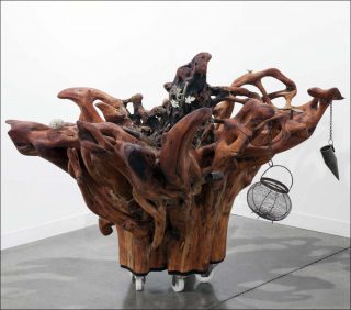 Adventure at Villeperdue, sculpture, Haegue Yang