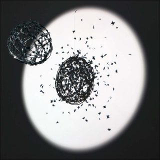 Soleil noir, vidéoprojection, Samuel Rousseau