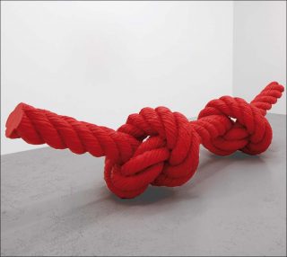 Double nœuds, sculpture, Lilian Bourgeat