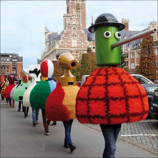 La Parade moderne, ensemble sculptural, Clédat & Petitpierre