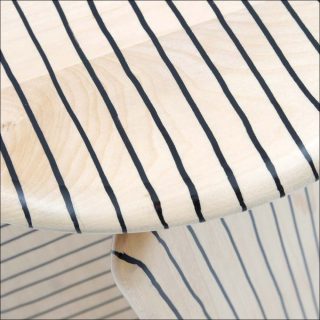 Studio BrichetZiegler (Caroline Ziegler et Pierre Brichet), tabouret Vent Contraire Lignes, 2017