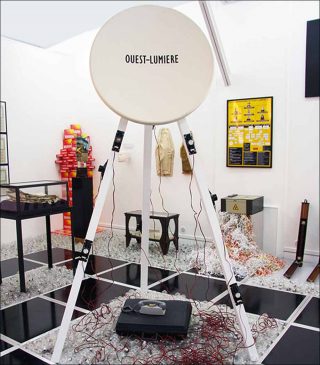 Réactivation Ouest-Lumière, installation, Yann Toma