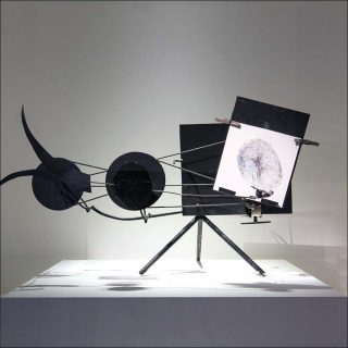 Méta-Matic n°6, installation, Jean Tinguely