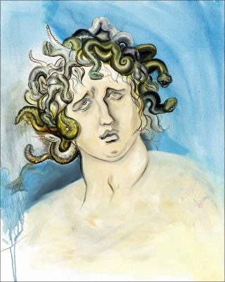 Eros, peinture, Autumn Ramsey