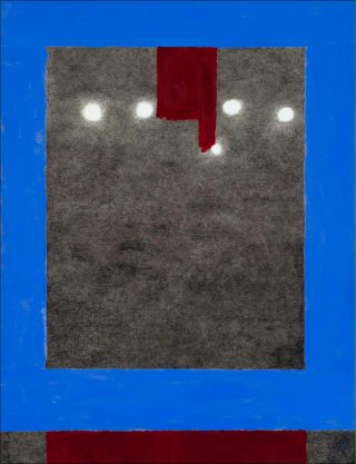 Fenêtre sur la mer, 21.09.2017, peinture, Christophe von Weyhe