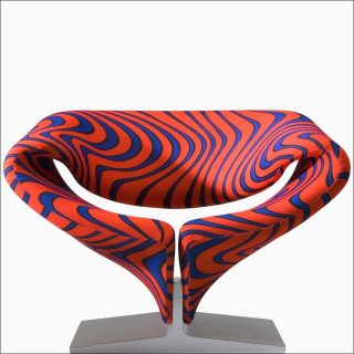 Pierre Paulin, fauteuil Ribbon, 1966
