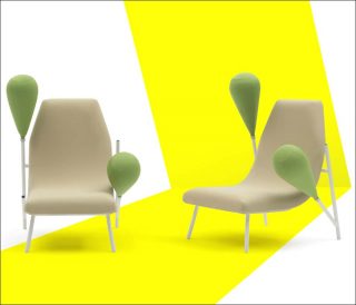 Matali Crasset, fauteuil Extension de générosité, 2017