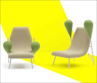 Matali Crasset, fauteuil Extension de générosité, 2017