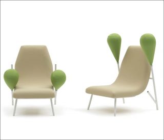 Matali Crasset, fauteuil Extension de générosité, 2017