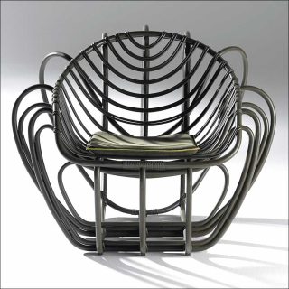 Clémentine Chambon (Percept Design), Elliptic armchair, 2014