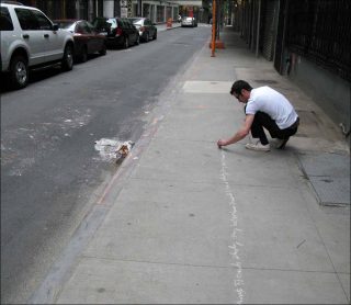 Crossing New York, performance, Jean Christophe Norman