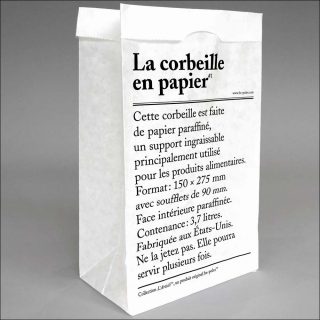 be-poles, L'Article - La corbeille en papier, 2017
