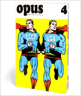Roman Cieslewicz, CCCP & USA, magazine Opus International 4, 1967
