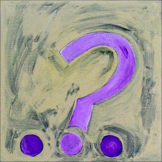 Questions, peinture, Camila Oliveira Fairclough