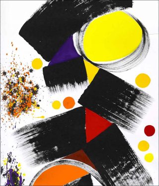 Grace 2, calligraphie, Lassaâd Metoui